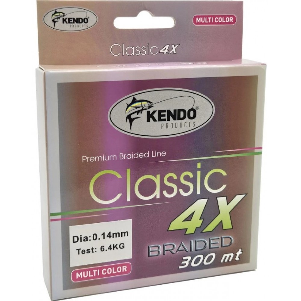 Kendo Classic 4X 300m Multicolor Örgü İp